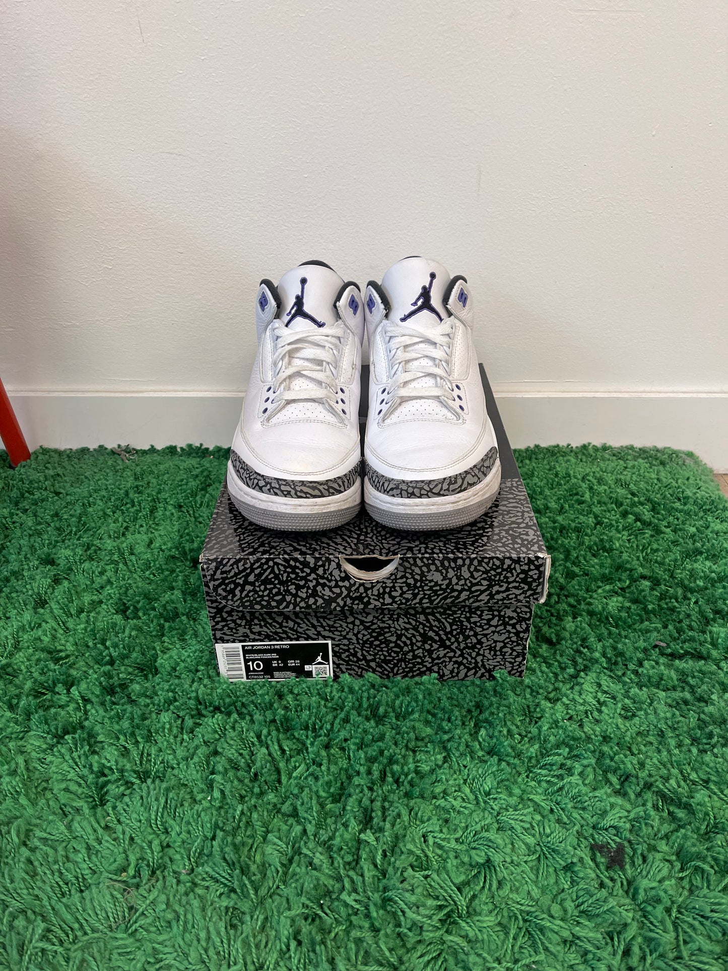 Used Jordan 3 Retro Dark Iris (Men’s)