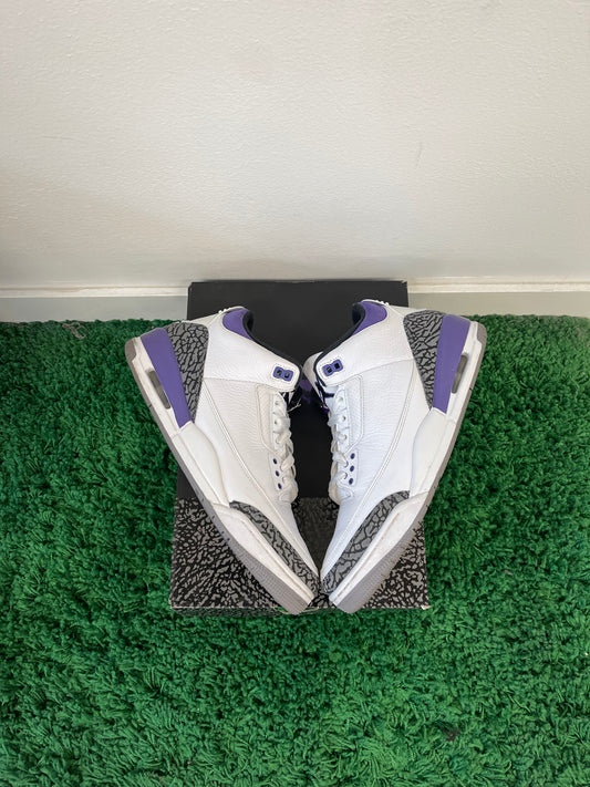 Used Jordan 3 Retro Dark Iris (Men’s)