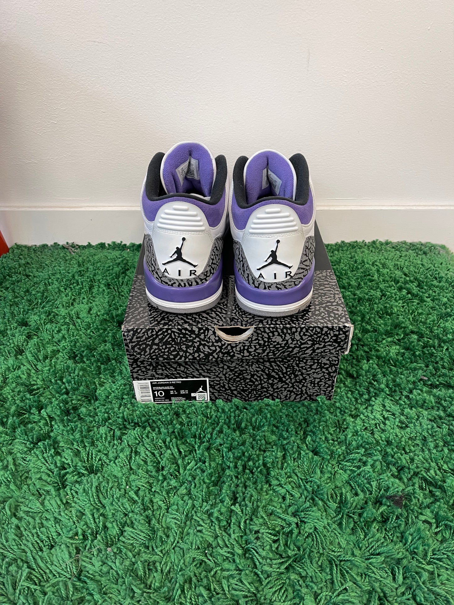 Used Jordan 3 Retro Dark Iris (Men’s)