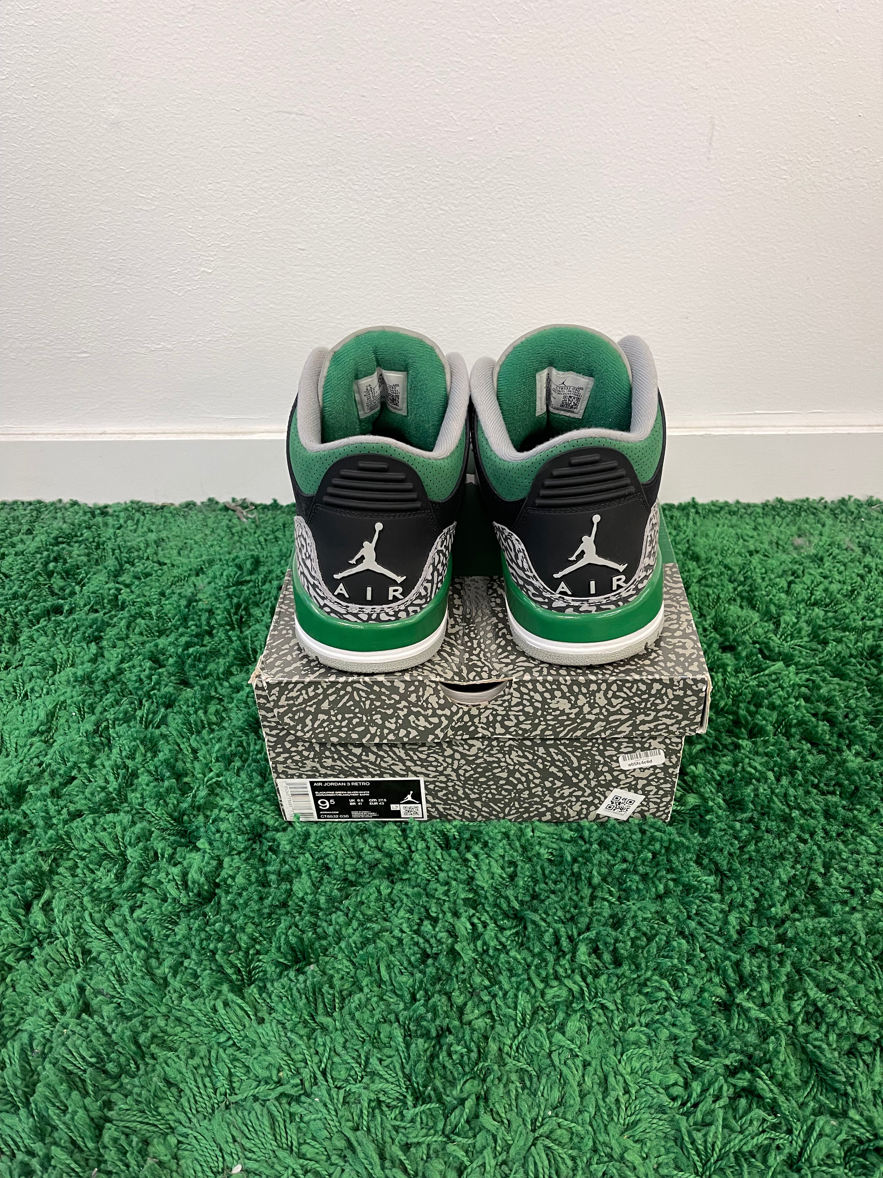 Used Jordan 3 Retro Pine Green (Men’s)
