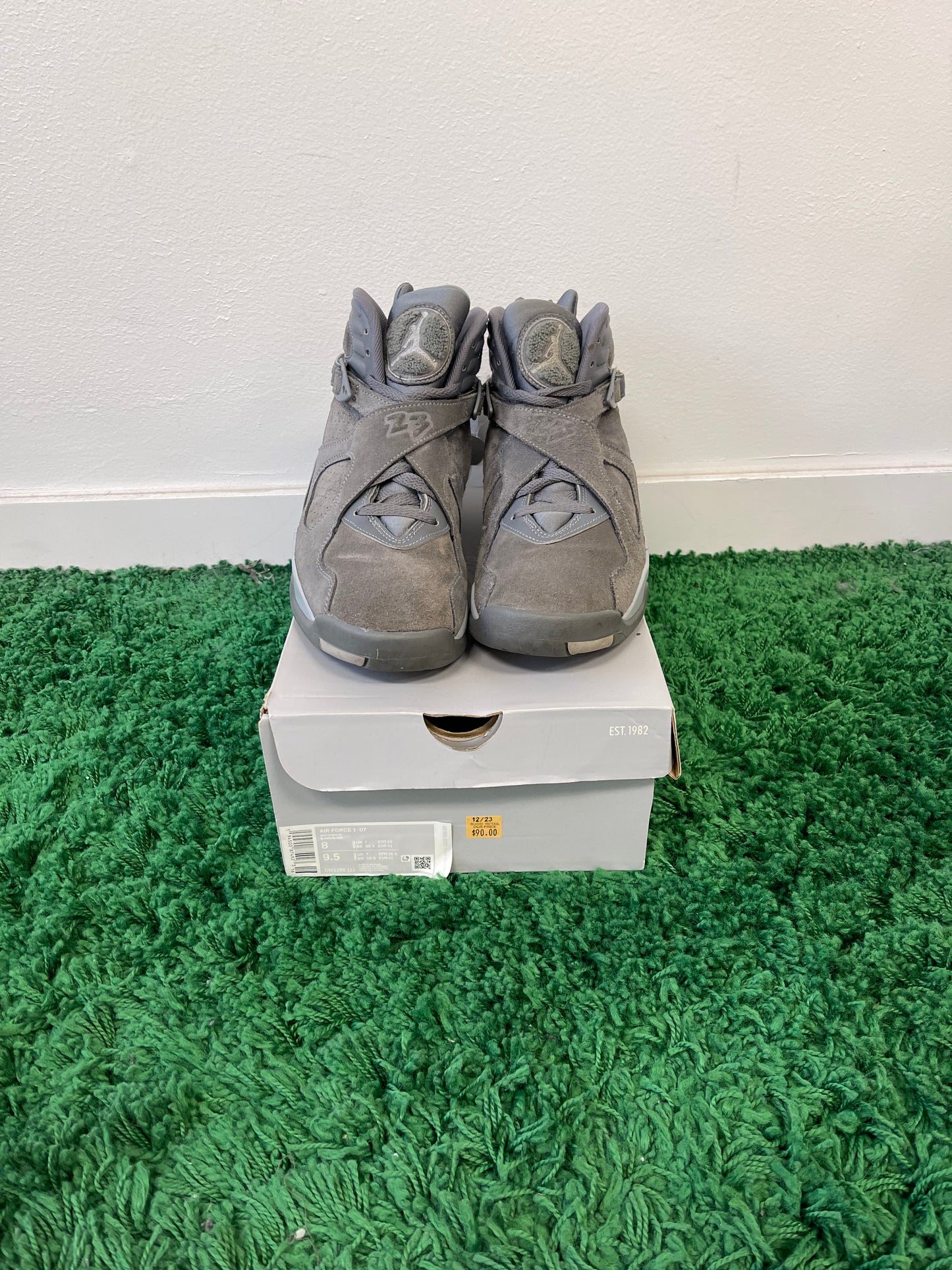 Used Jordan 8 Retro Cool Grey (Men’s)