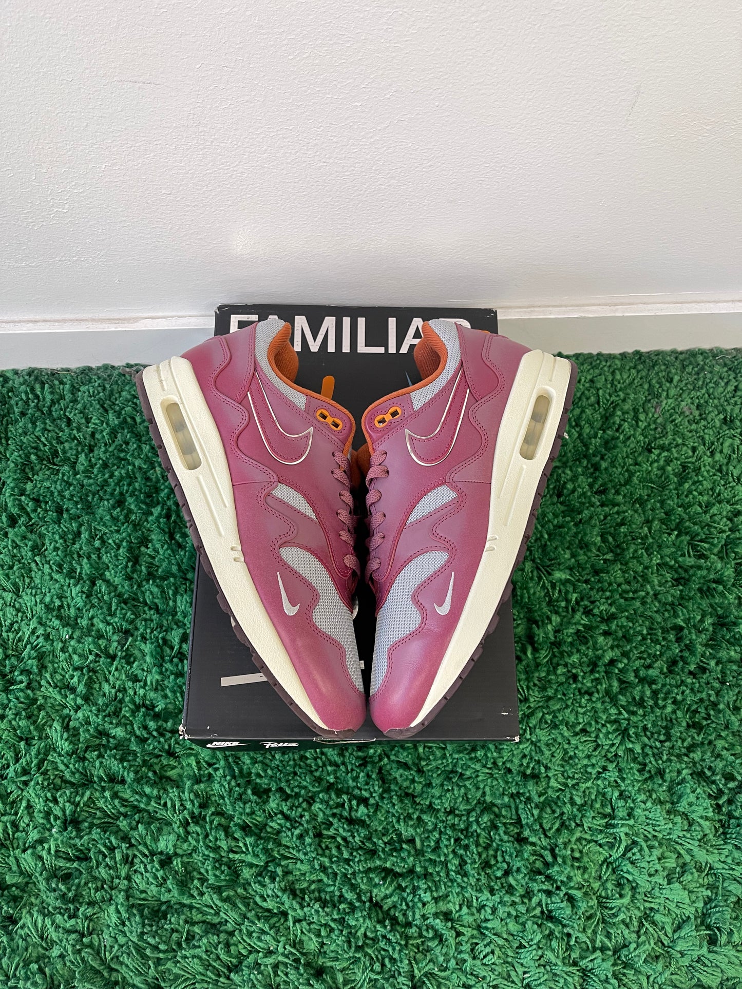Used Nike Air Max 1 Patta Waves Rush Maroon (Men’s)