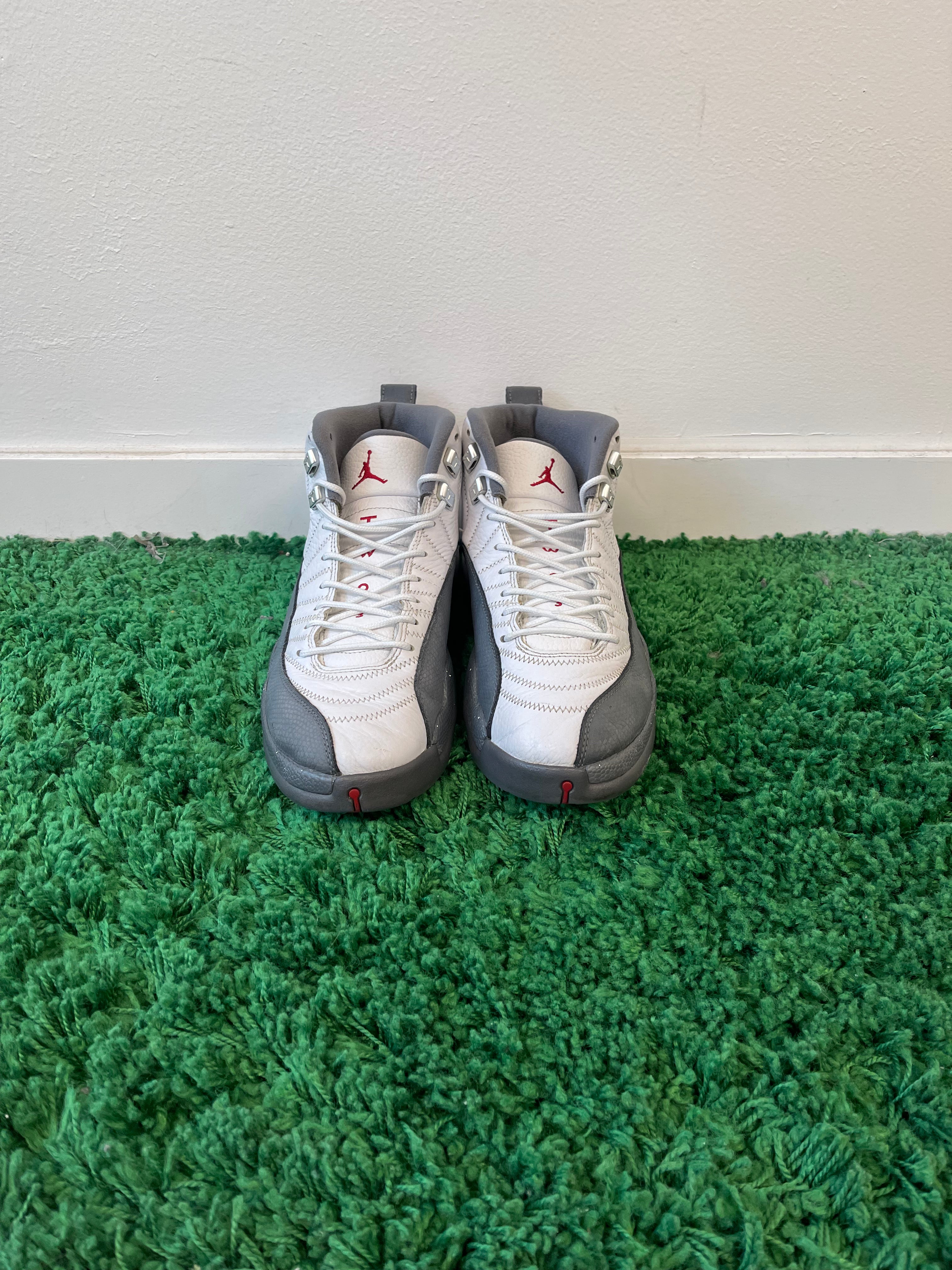 Used Jordan 12 Retro White Dark Grey 2019 (Men’s)