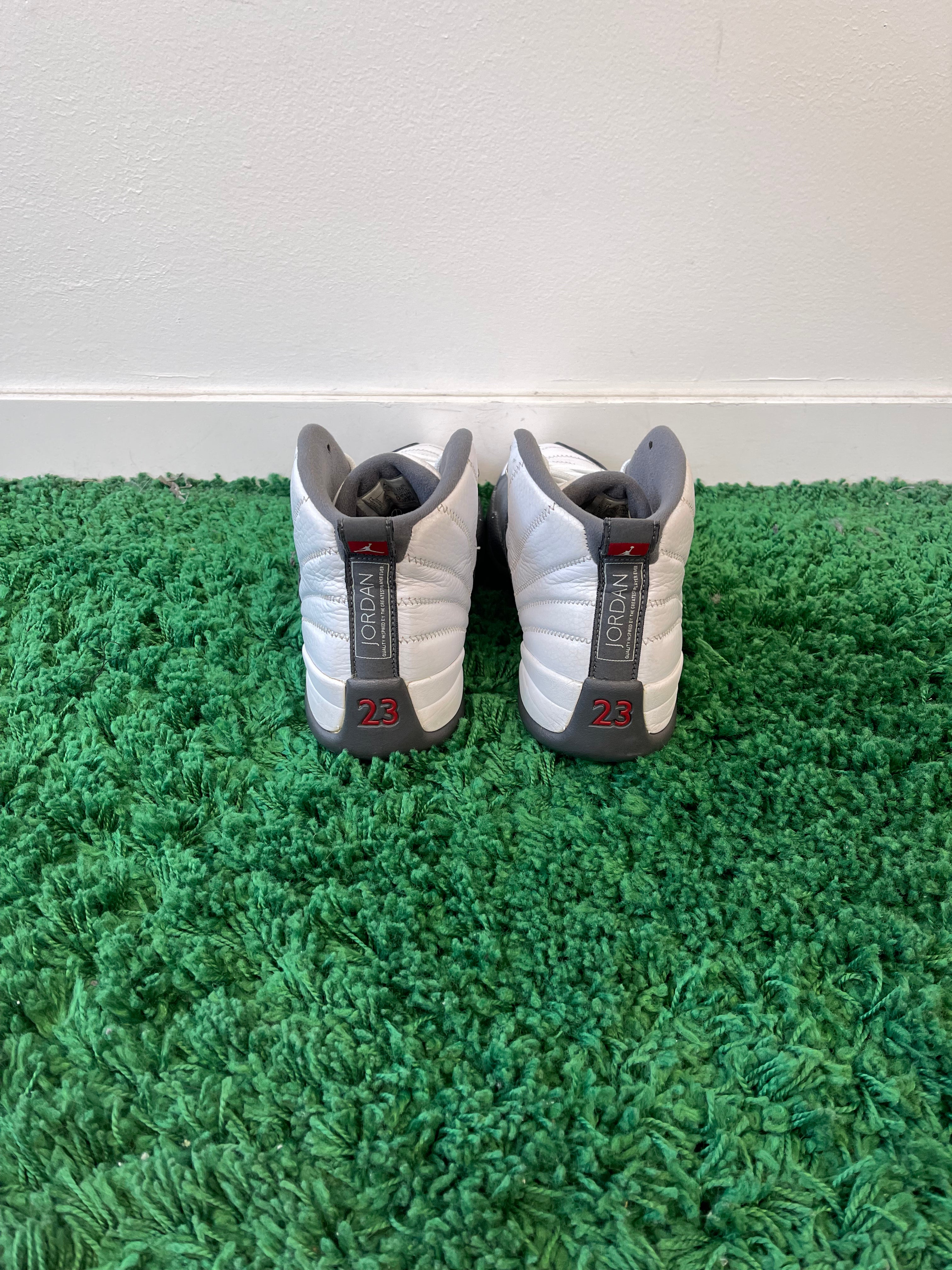 Used Jordan 12 Retro White Dark Grey 2019 (Men’s)