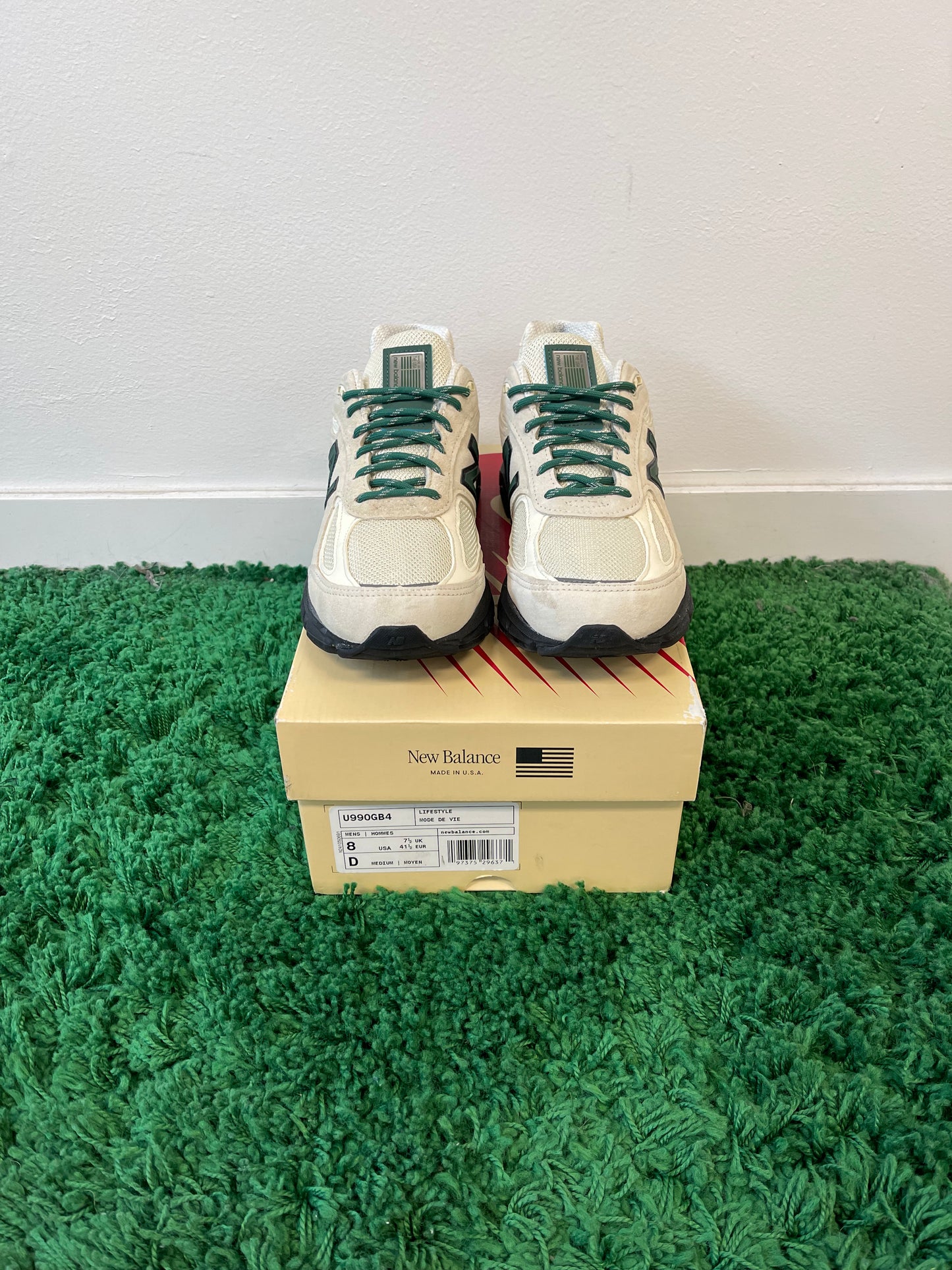 Used New Balance 990v4 MiUSA Teddy Santis Macadamia Nut (Men’s)