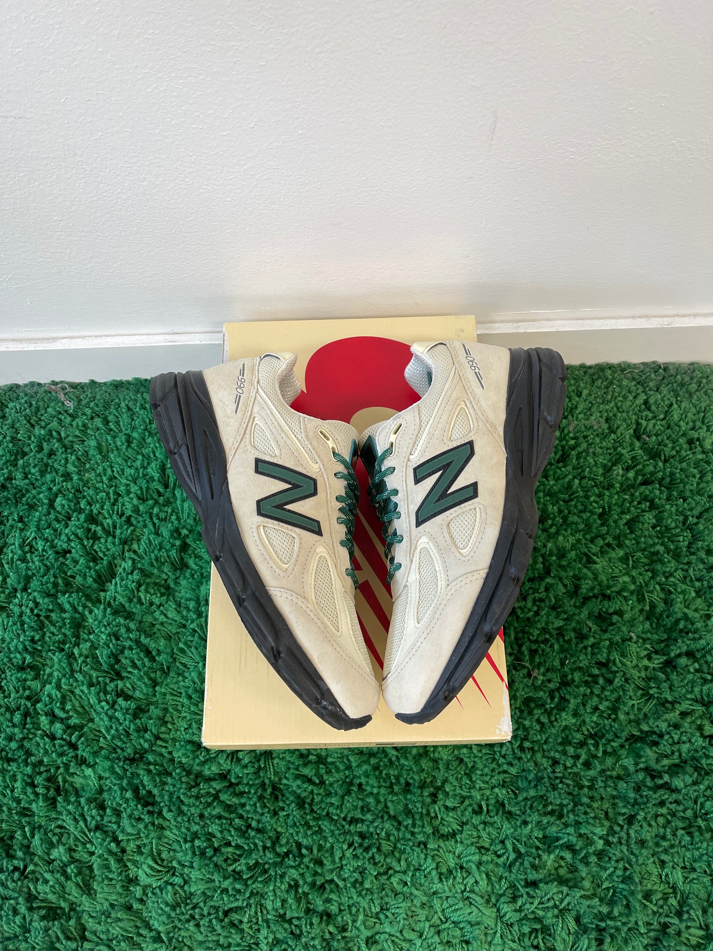 Used New Balance 990v4 MiUSA Teddy Santis Macadamia Nut (Men’s)