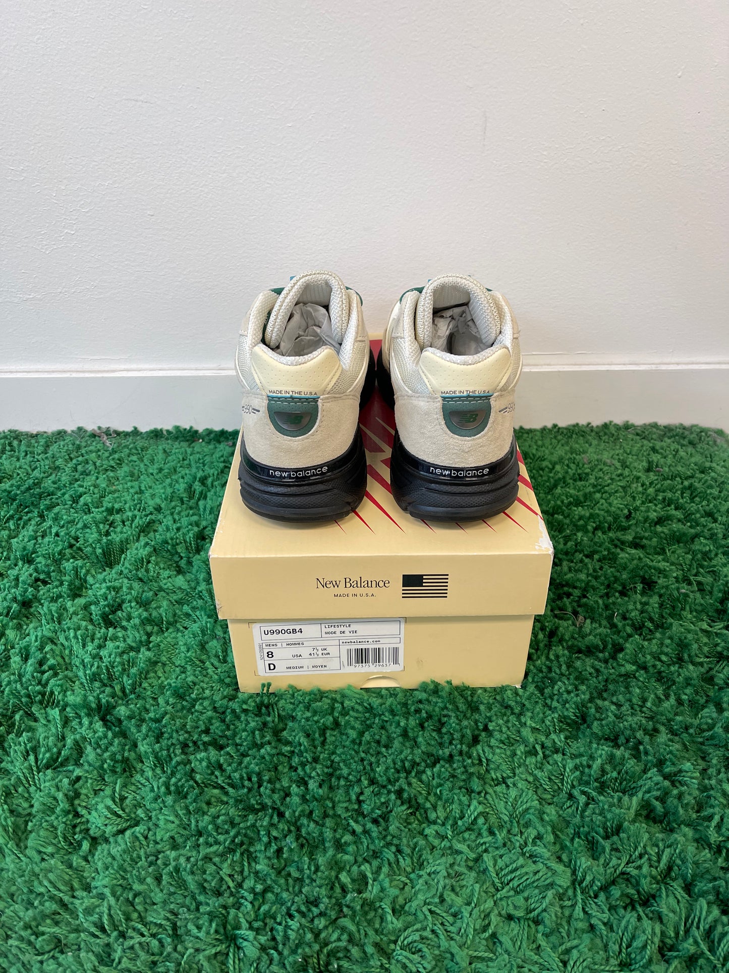 Used New Balance 990v4 MiUSA Teddy Santis Macadamia Nut (Men’s)