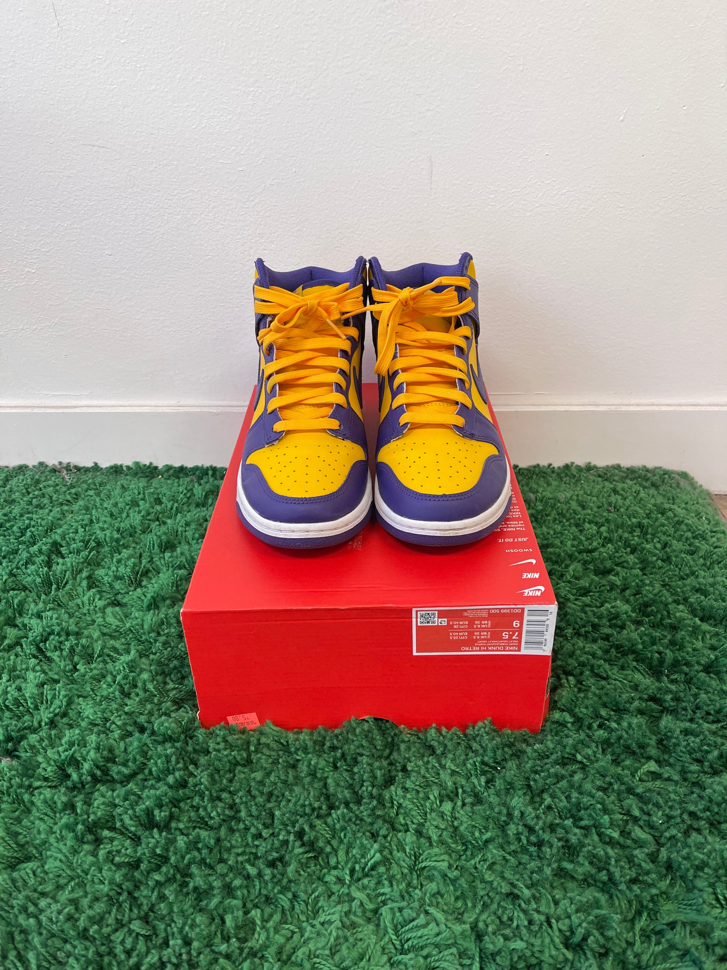 Used Nike Dunk High Lakers (Men’s)