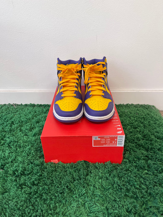 Used Nike Dunk High Lakers (Men’s)