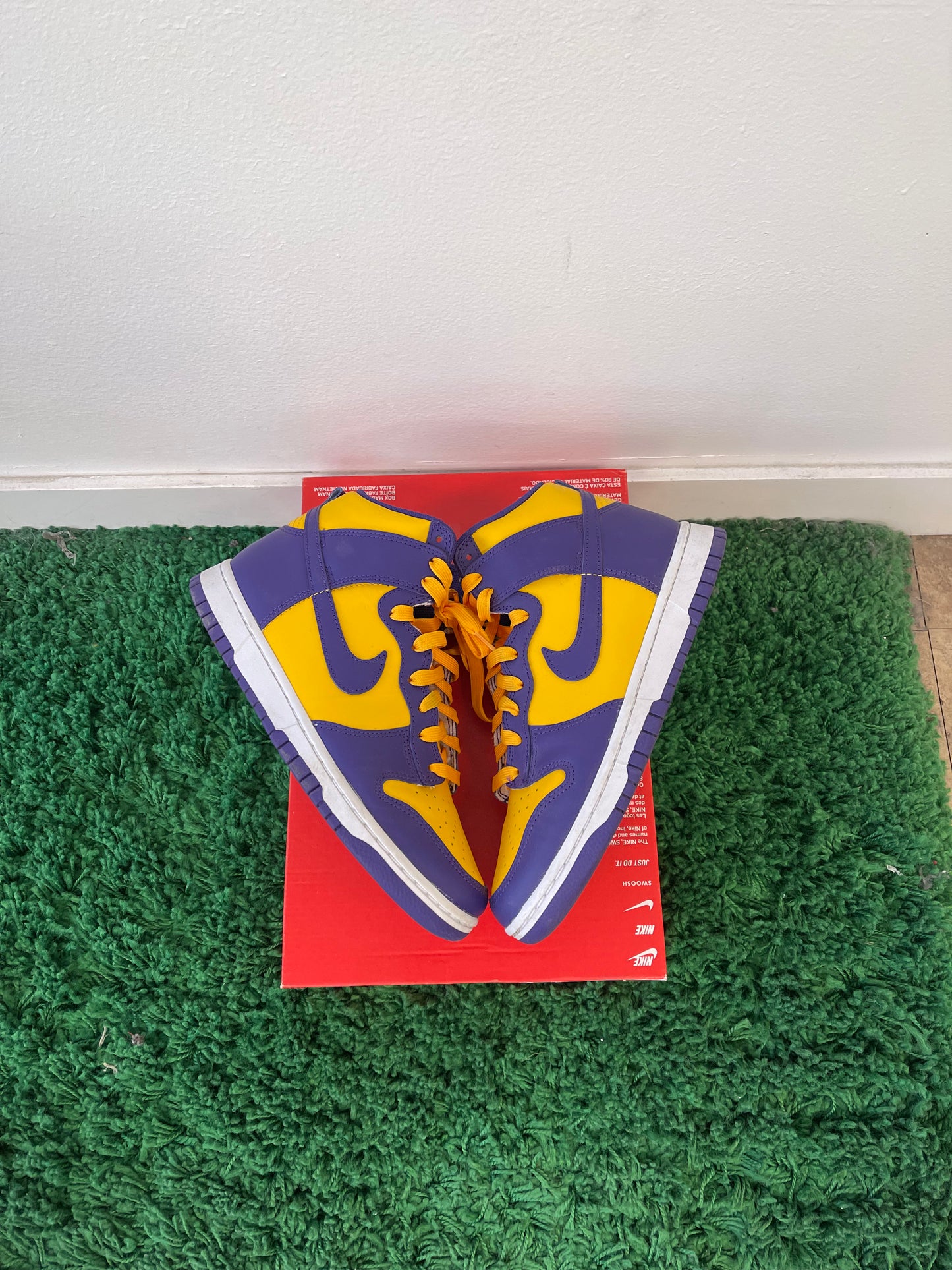 Used Nike Dunk High Lakers (Men’s)