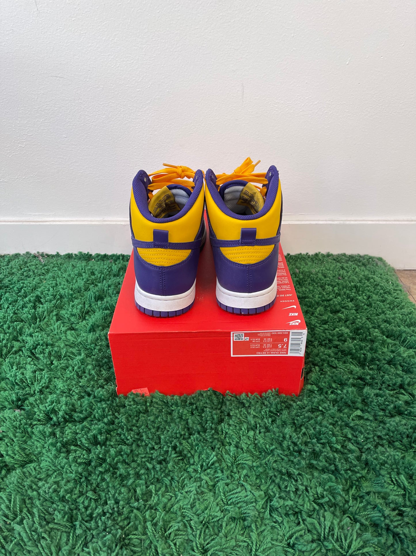 Used Nike Dunk High Lakers (Men’s)