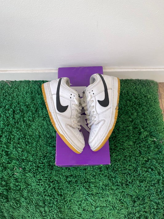 Used Nike SB Dunk Low Pro White Gum (Men’s)