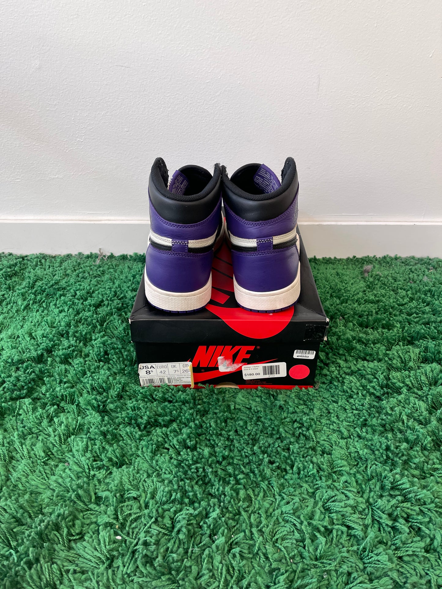 Used Jordan 1 Retro High Court Purple (Men’s)