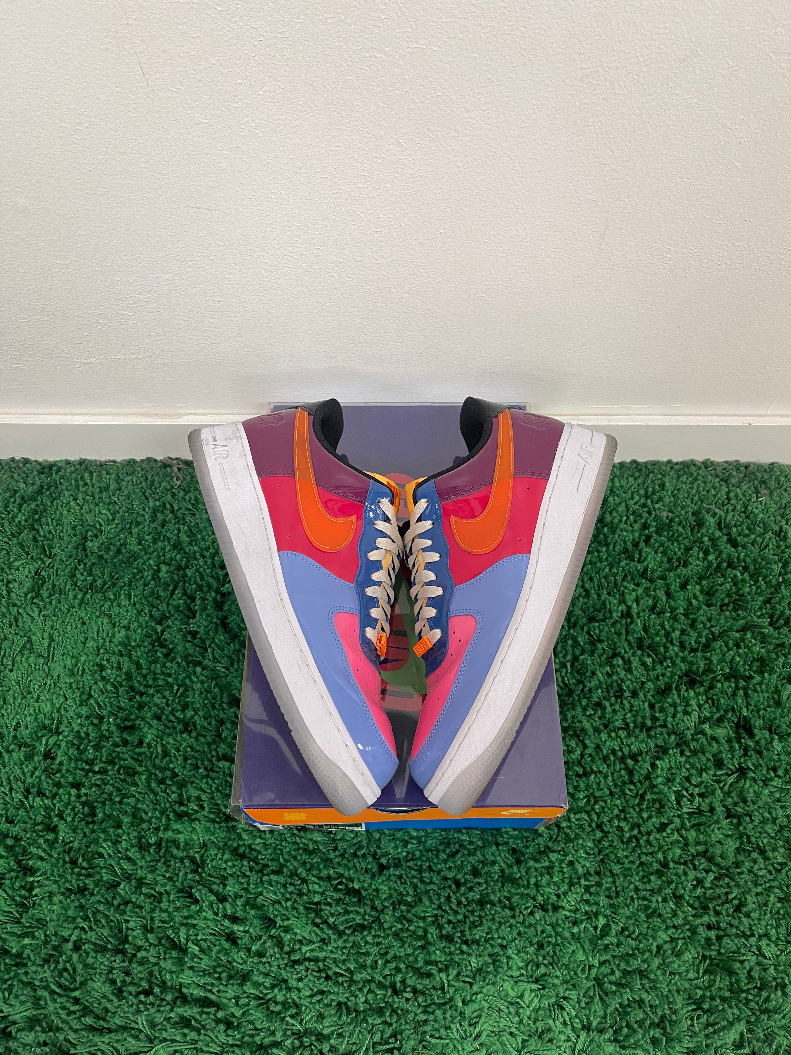 Used Nike Air Force 1 Low SP Undefeated Multi-Patent Total Orange (Men’s)