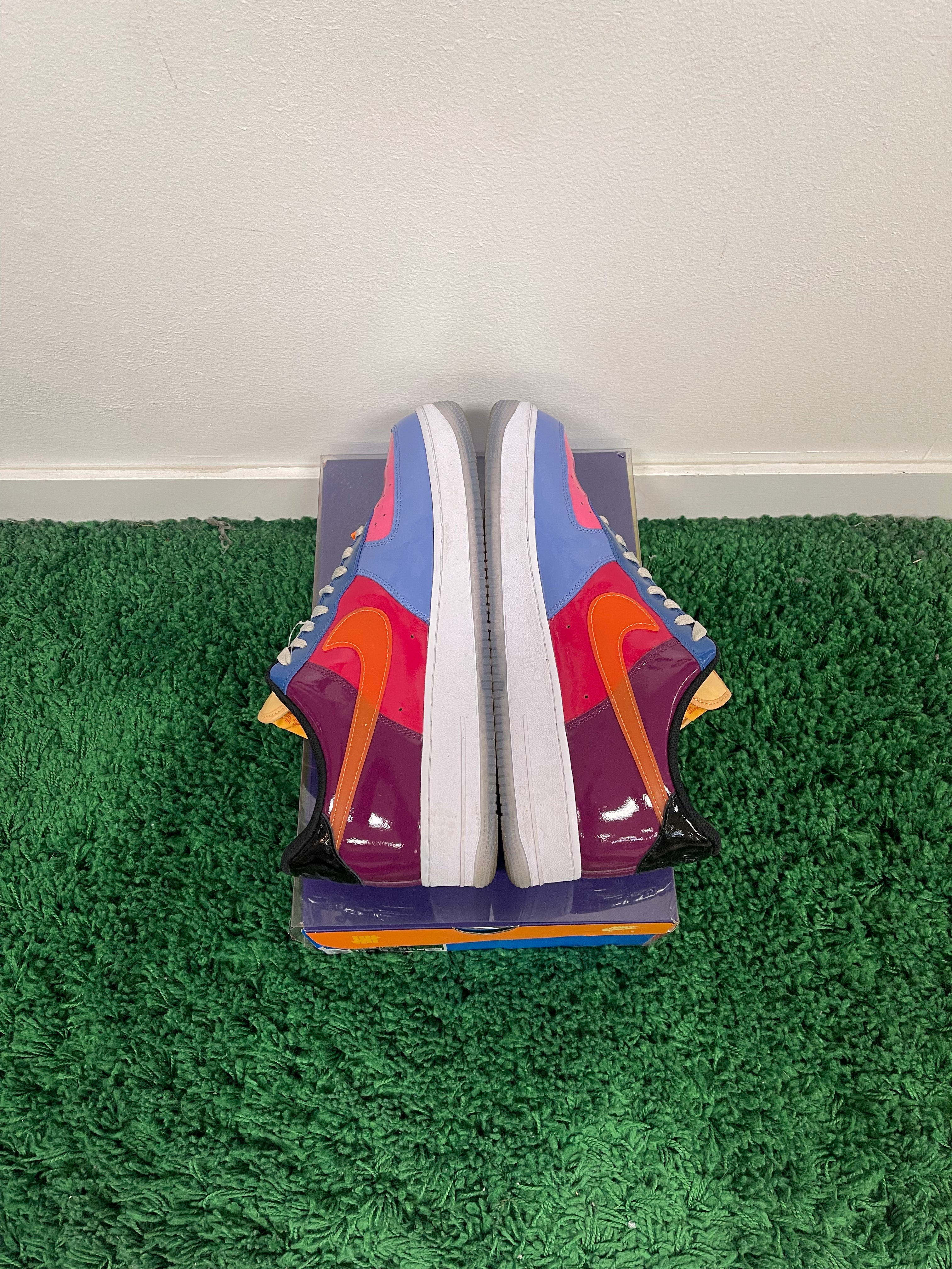 Used Nike Air Force 1 Low SP Undefeated Multi-Patent Total Orange (Men’s)