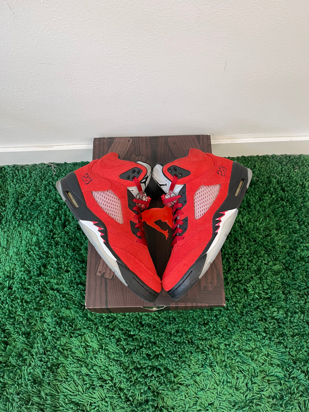 Used Jordan 5 Retro Raging Bull Red (Men’s)