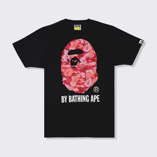 Bape ABC Camo By Bathing Ape Tee Black/Red