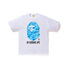 Bape ABC Camo By Bathing Ape Tee White/Blue