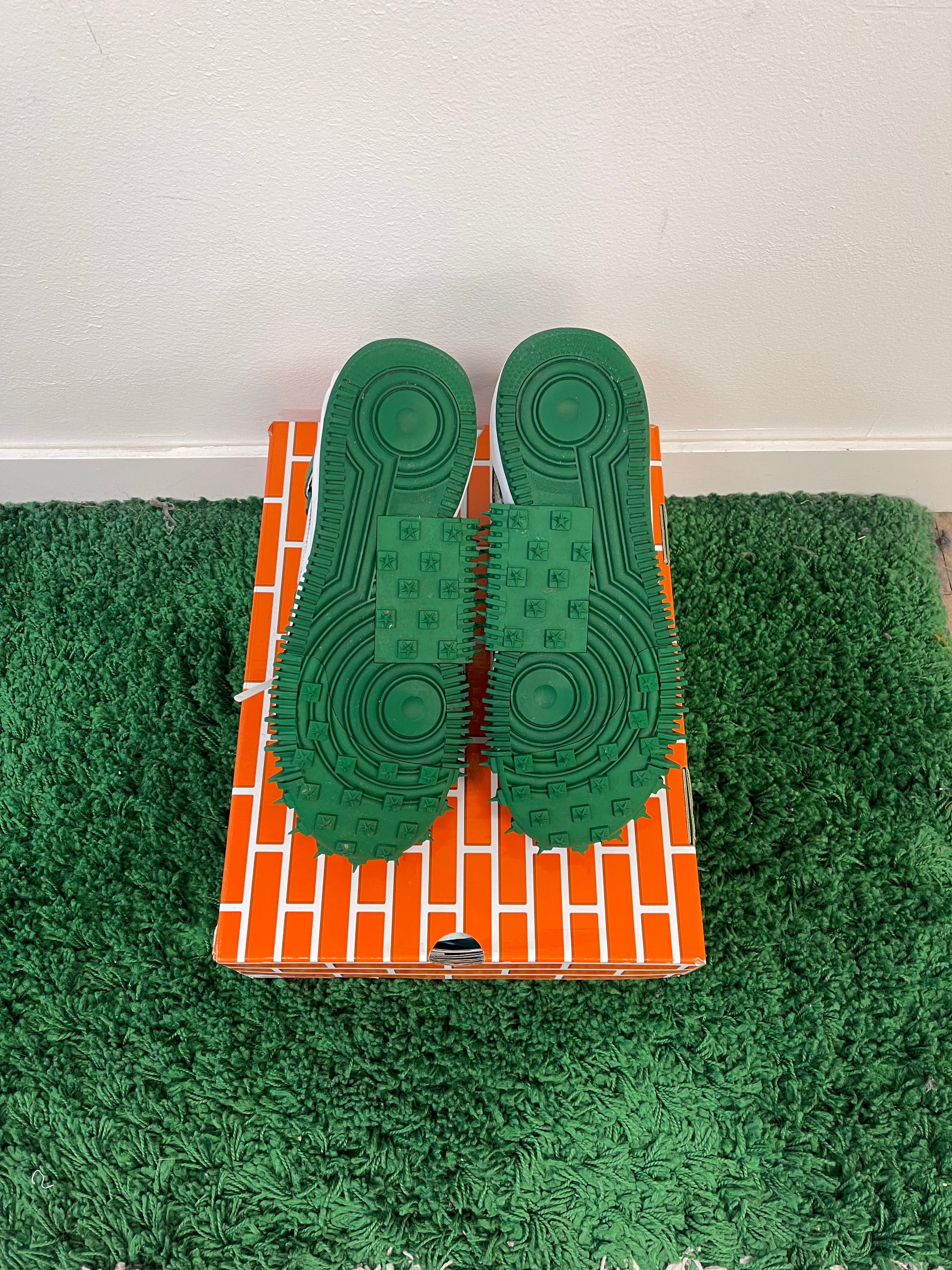 Used Nike Air Force 1 Mid Off-White Pine Green (Men’s)