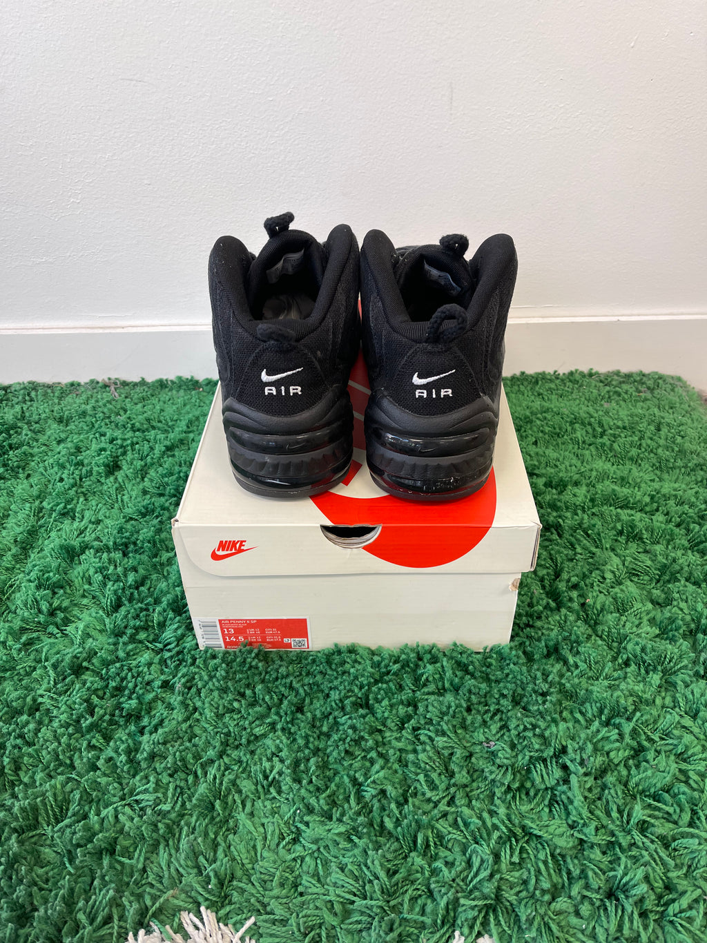 Used Nike Air Penny 2 Stussy Black (Men’s)