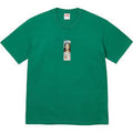 Supreme Prayer Card Box Logo Tee Pine Green