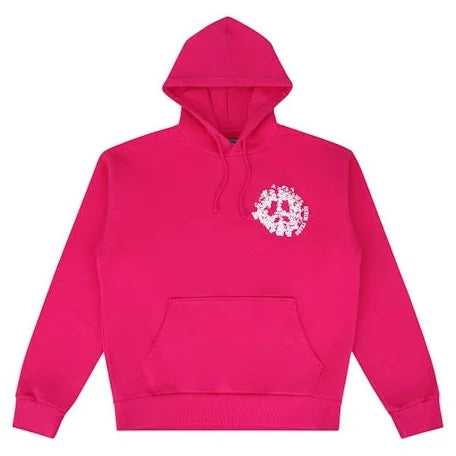 Denim University Pink Hoodie