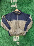 Vintage Columbia Sportswear Packable Windbreaker Navy Green