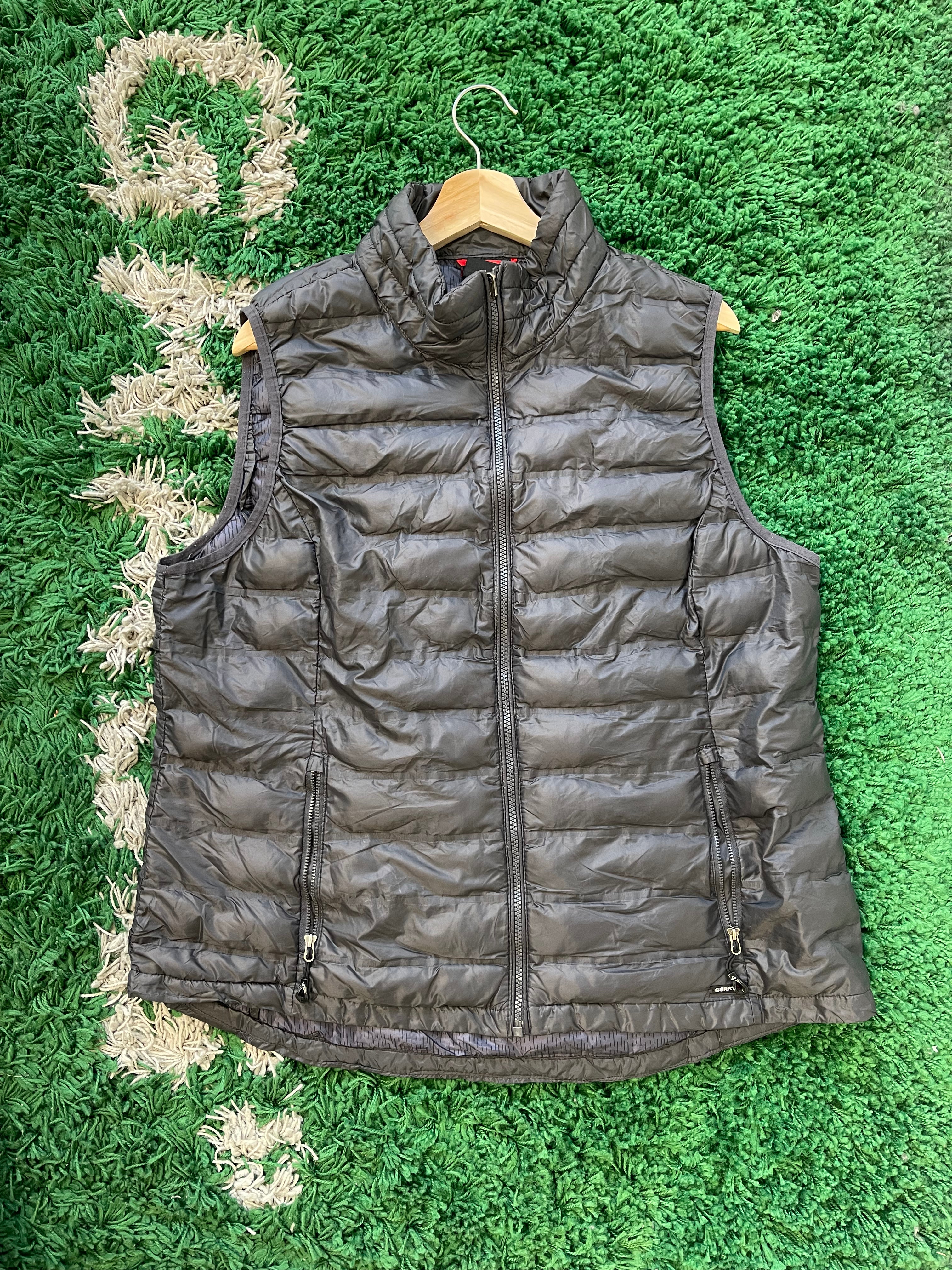 Vintage Gerry Puffer Vest Grey