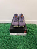 Used Jordan 4 Retro Canyon Purple (Women’s)