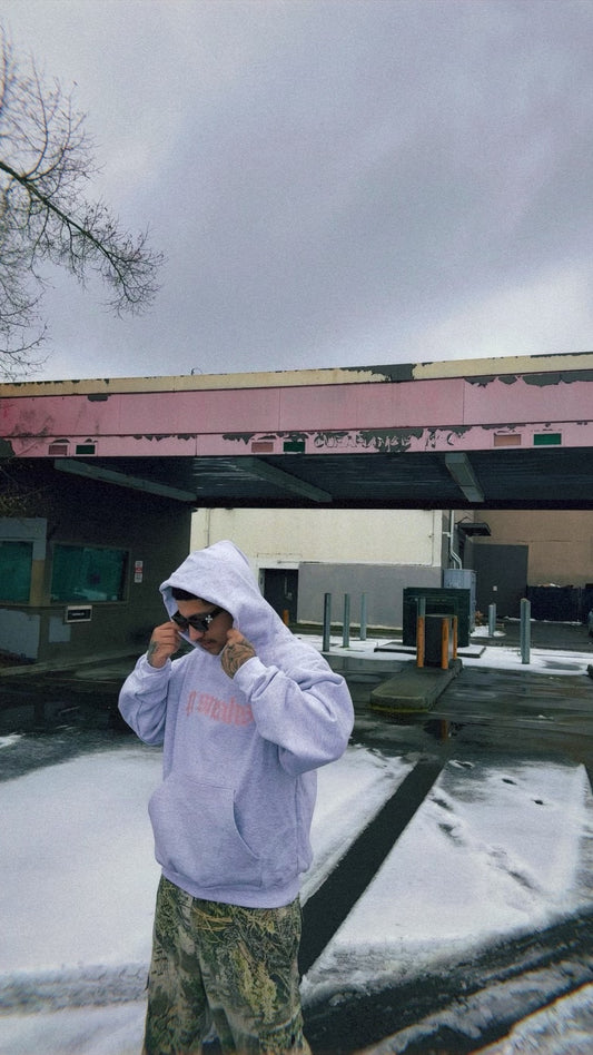 TG Valentines Day Hoodie Ash Grey