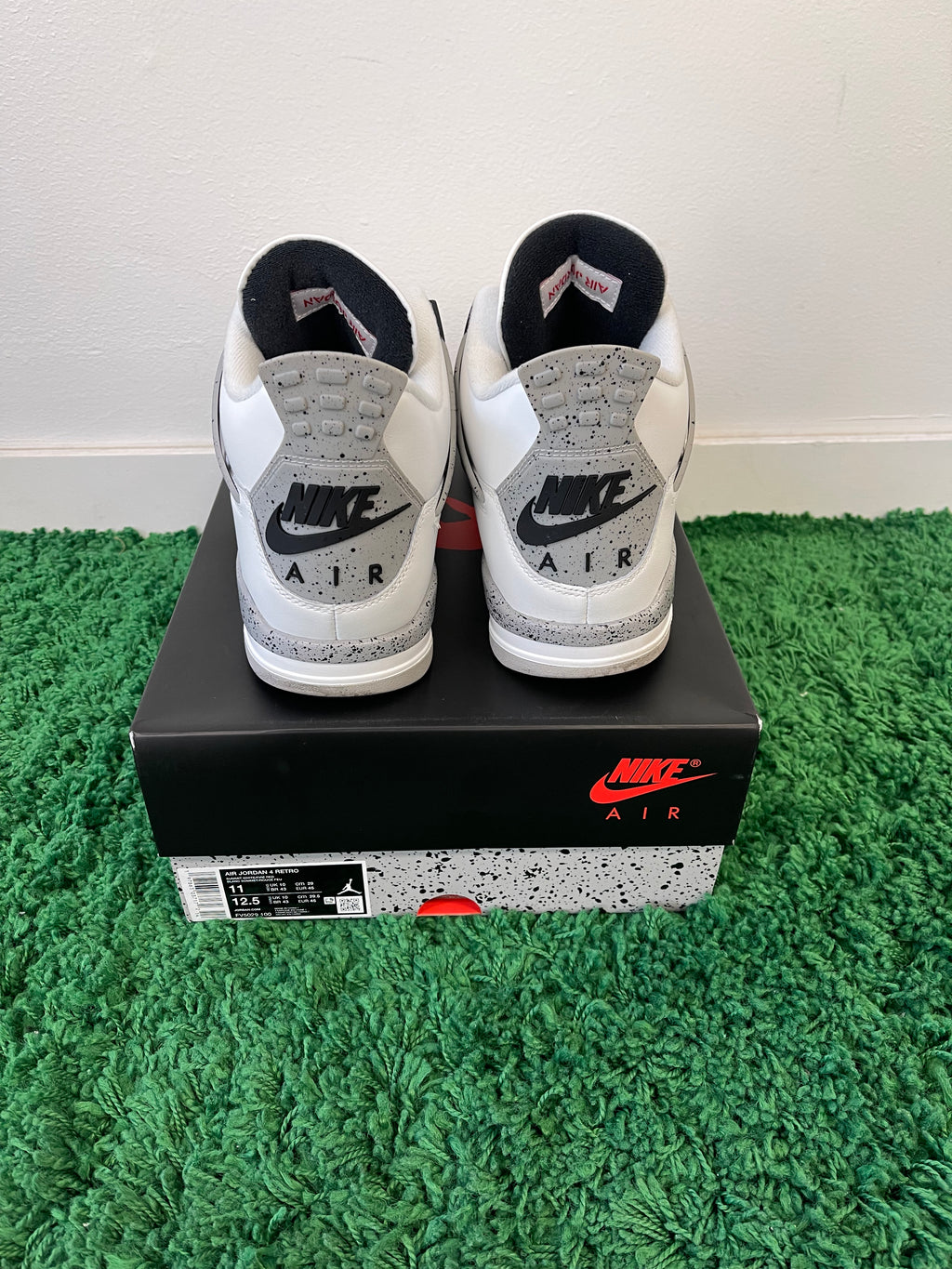 Used Jordan 4 Retro White Cement 2025 (Men’s)