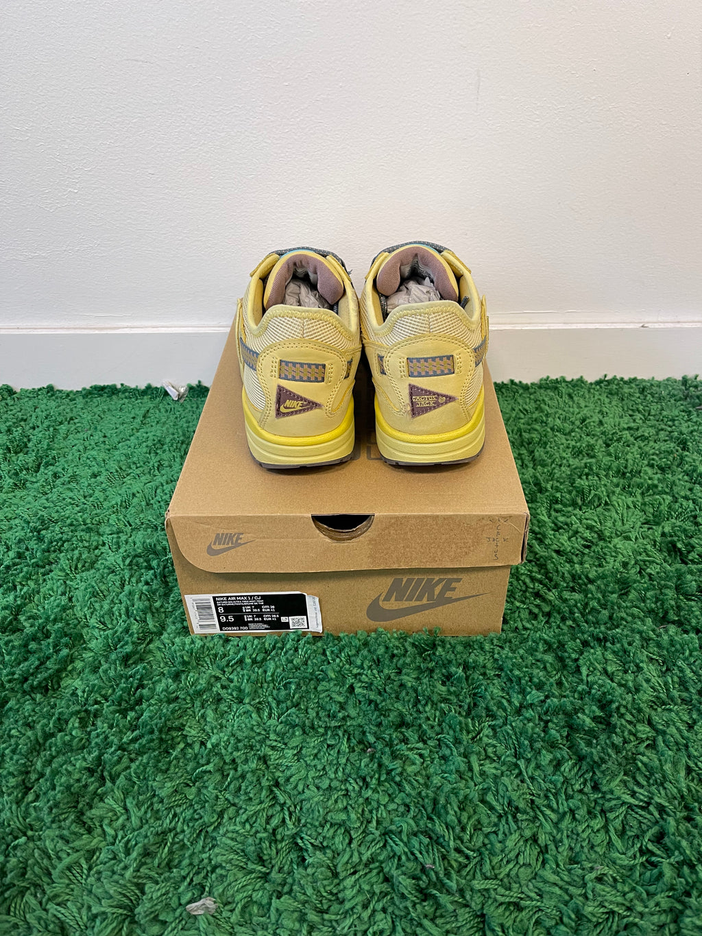 Used Nike Air Max 1 Travis Scott Cactus Jack Saturn Gold #2 (Men’s)