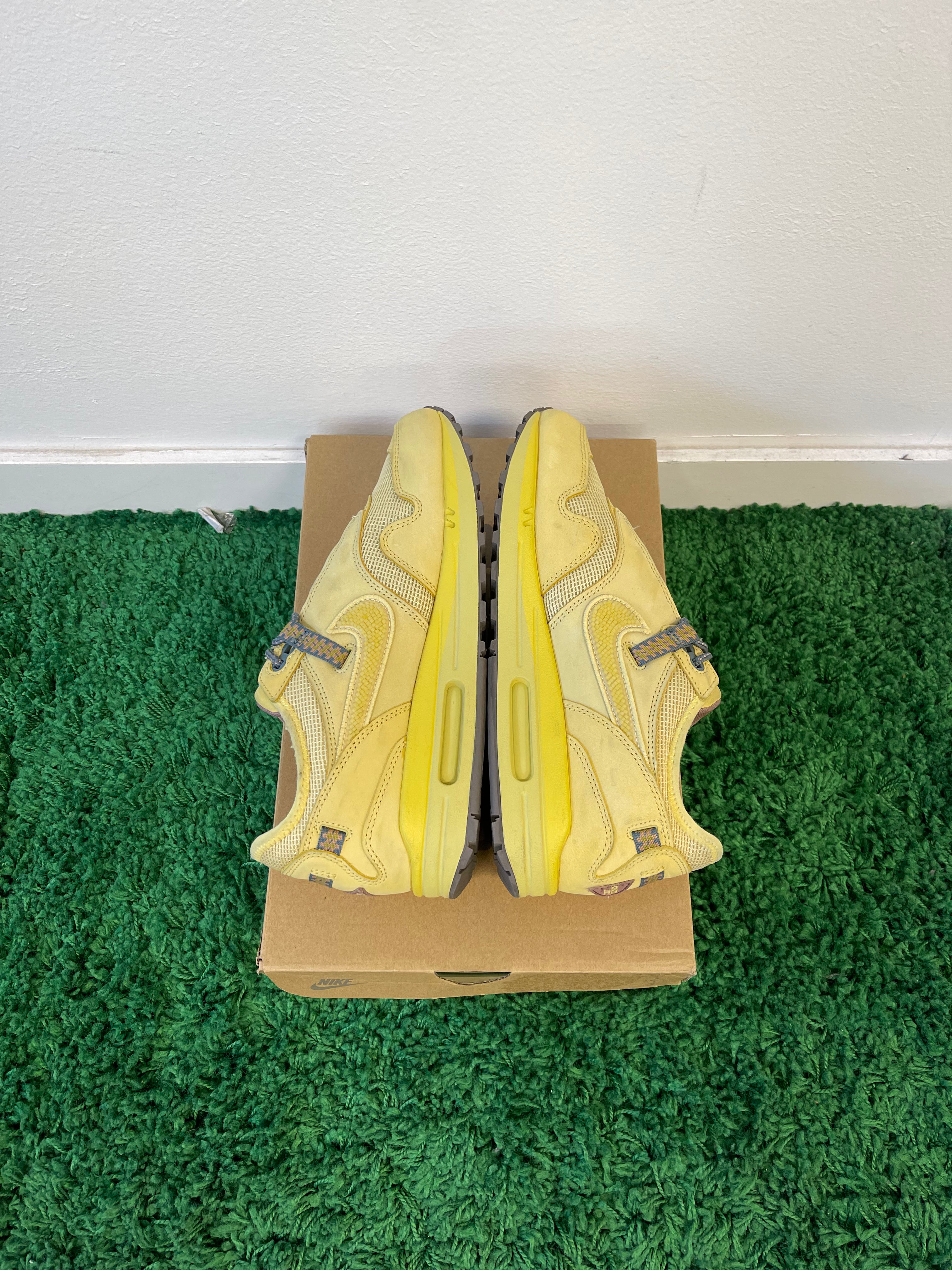 Used Nike Air Max 1 Travis Scott Cactus Jack Saturn Gold #2 (Men’s)