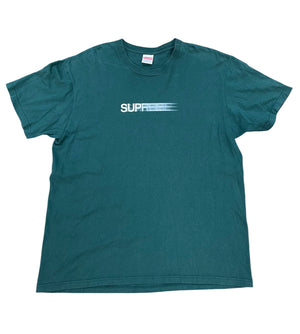 Pre-Owned Supreme Motion Logo Tee SS20 Dark Green