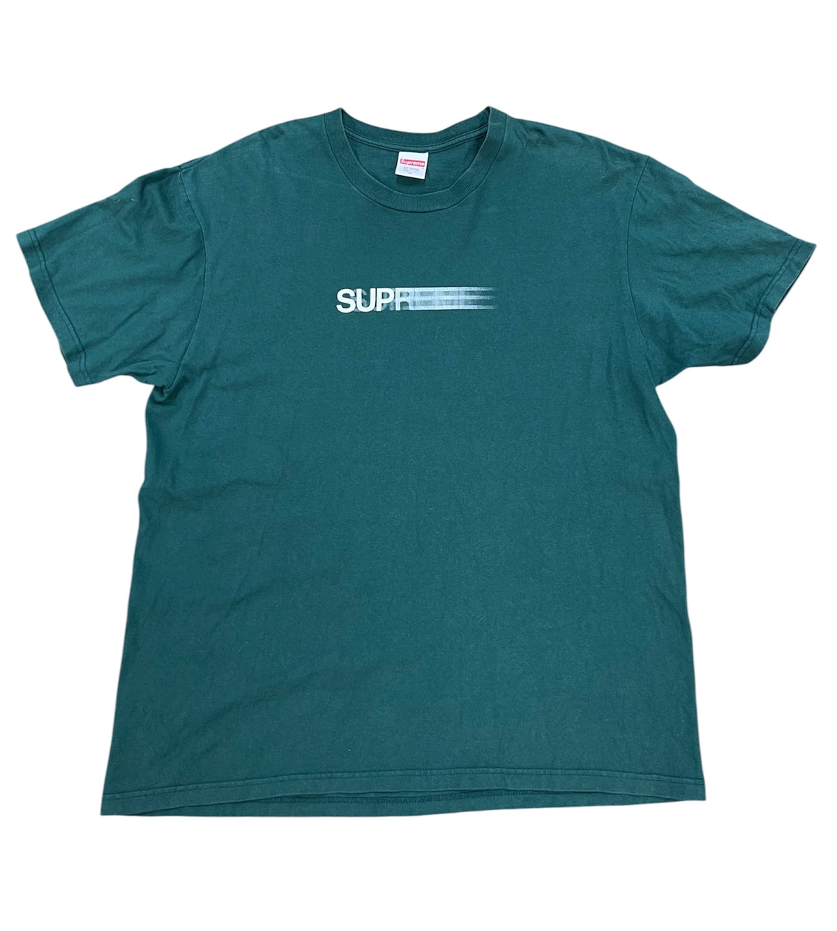 Pre-Owned Supreme Motion Logo Tee SS20 Dark Green