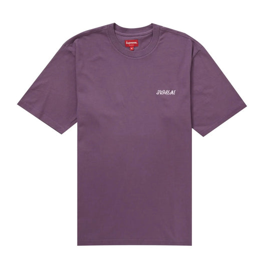 Supreme Washed Script Top Purple