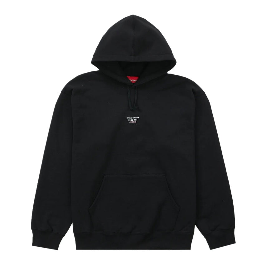 Supreme World Famous Micro Hoodie Black