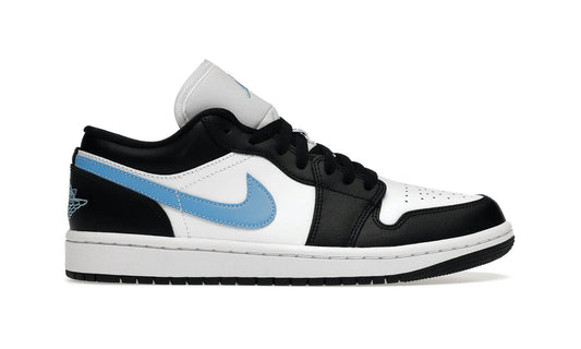 Jordan 1 Low Black University Blue White (Women’s)