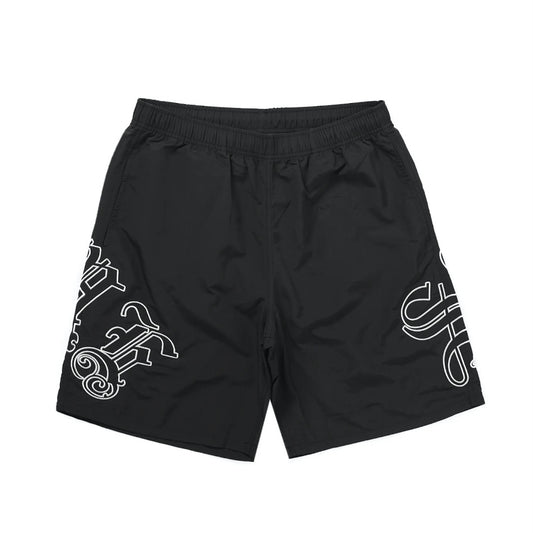 Supreme Old English Nylon Short Black