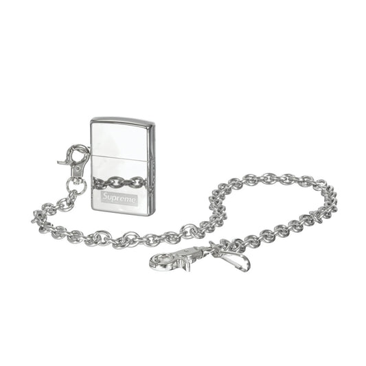 Supreme Chain Zippo Silver