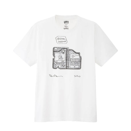 Daniel Arsham x Pokémon x UNIQLO Crystal Pokedex Tee White