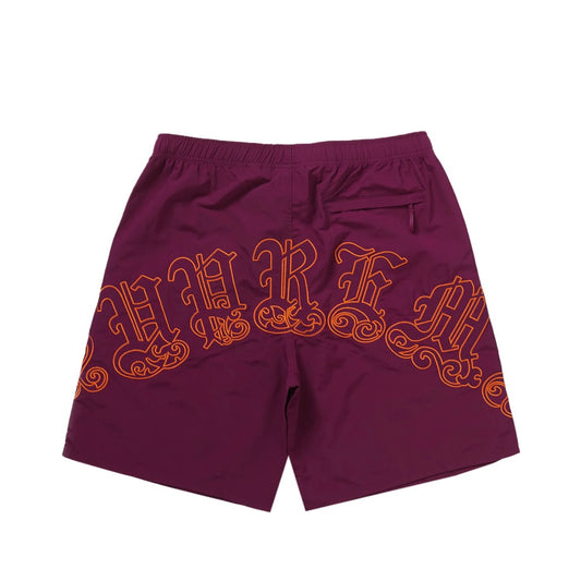 Supreme Old English Nylon Short Plum