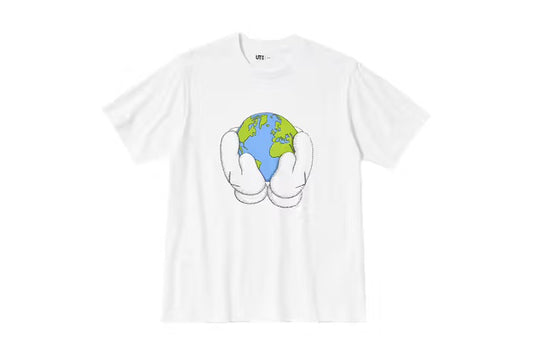 Peace For All Kaws Tee White