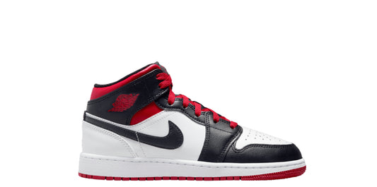 Jordan 1 Mid Gym Red Black Toe (Youth)