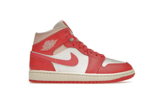 Jordan 1 Mid Strawberries And Cream (Women’s)