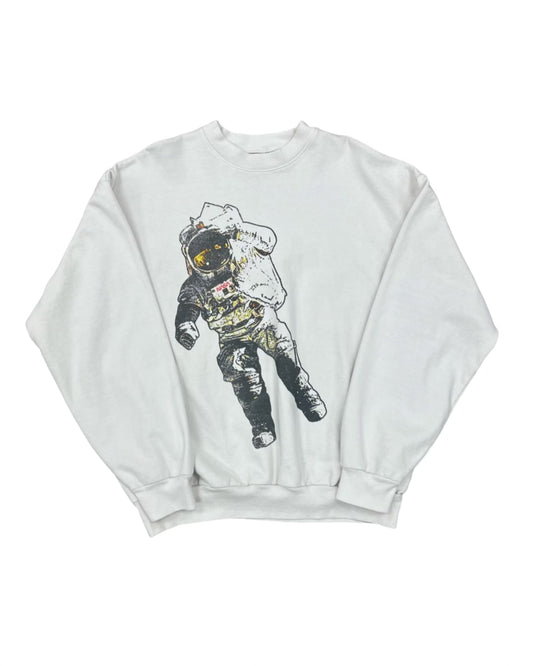 Kid Cudi To The Moon Tour Merch Crewneck White