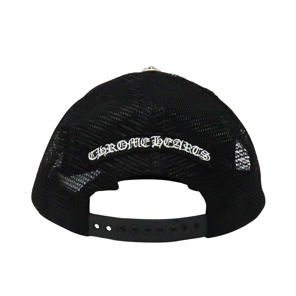 Chrome Hearts King Taco Trucker Hat Black/White