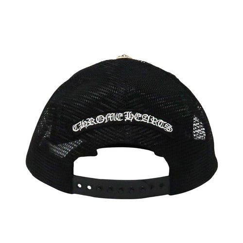 Chrome Hearts King Taco Trucker Hat Black/White