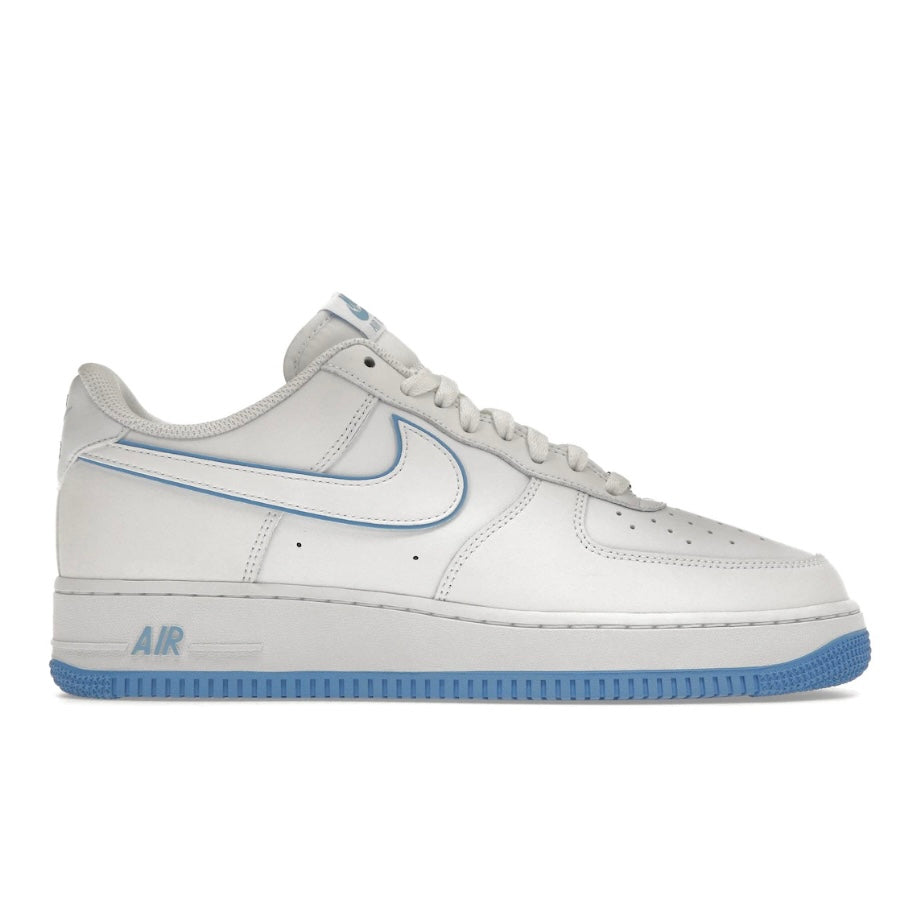 Nike Air Force 1 ’07 Low White University Blue Sole (Men’s)