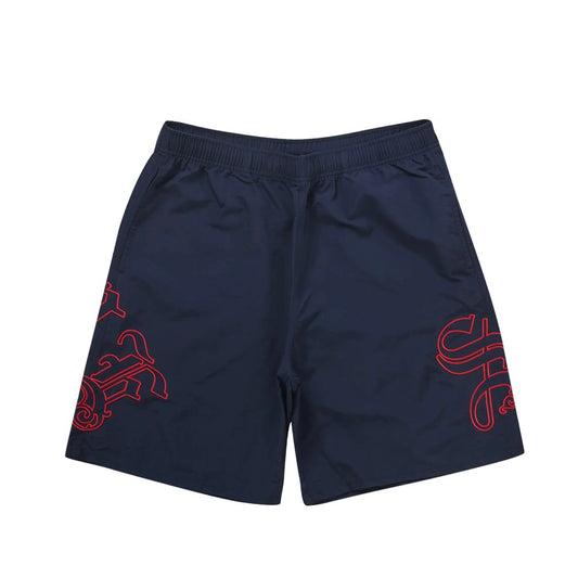 Supreme Old English Nylon Short Navy